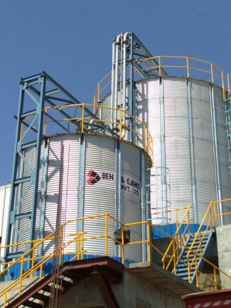 Gi Round Grain Storage Silo