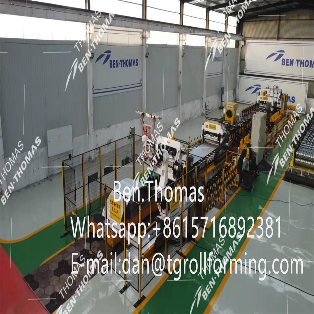steel Fully automatic metal silo wall sheet production line, For Agriculture, Custom