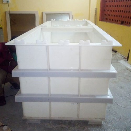 Polypropylene Rectangular PP Pickling Tank, For Industrial, 10-20 Mm
