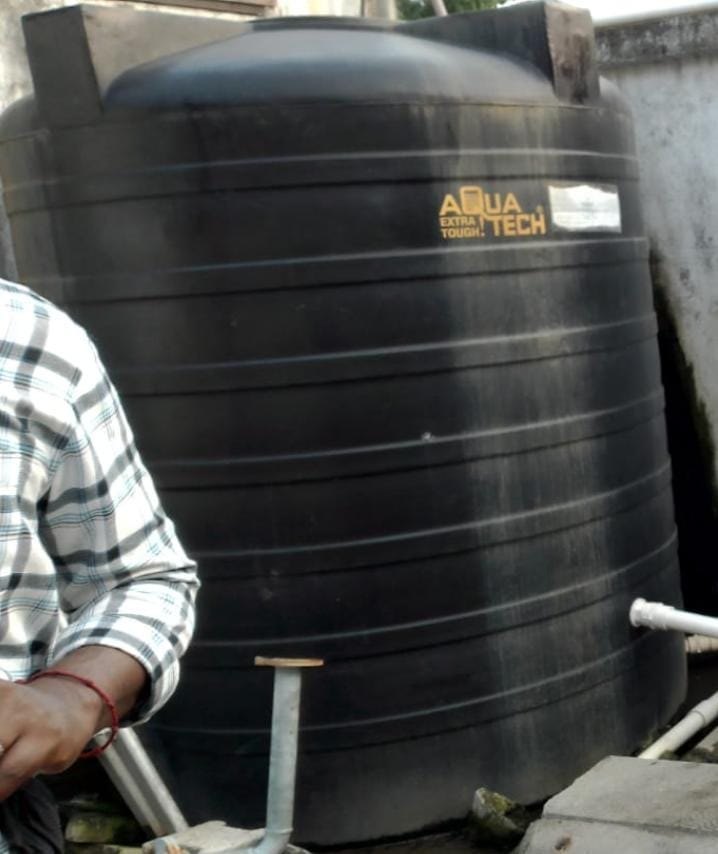 Virgin Plastic Sintex Water Storage Tank
