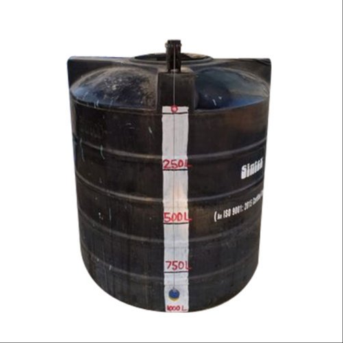 Black Sintex Triple Layered Water Tanks, Storage Capacity: 1000 L