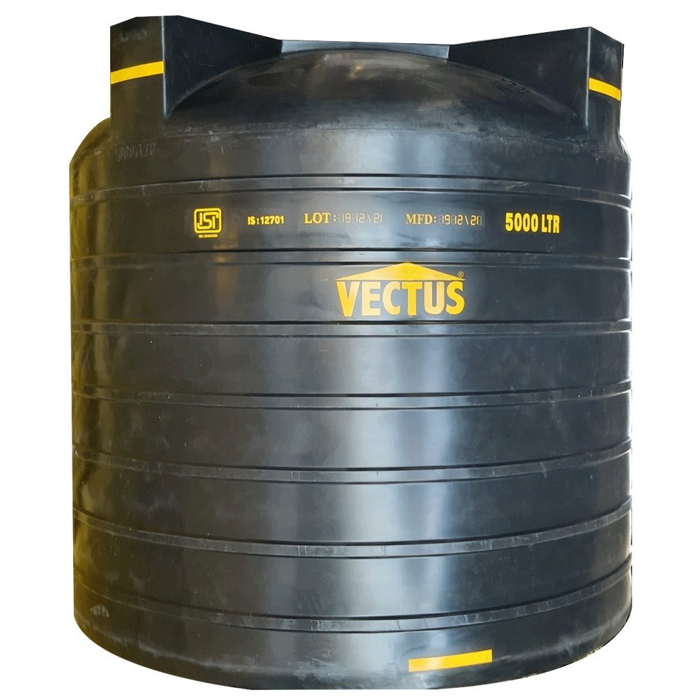 Black Vectus Water Tank