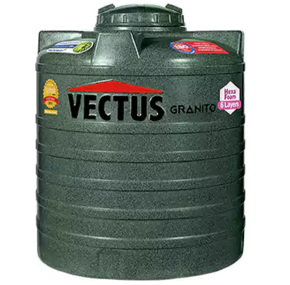 Grey (Base) Vectus Granito 6 Layers Water Tank, 4mm