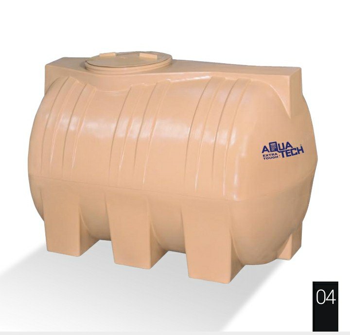 Aqua Tech Horizontal Tank (Ivory)