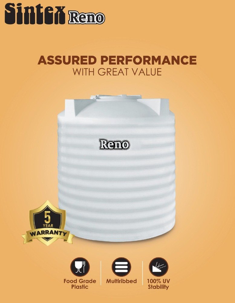 Plasto Reno white Water Tank