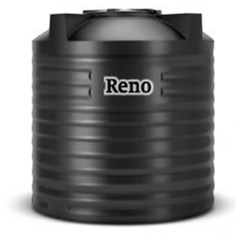 Black Reno 1000 Litre Water Storage Tank