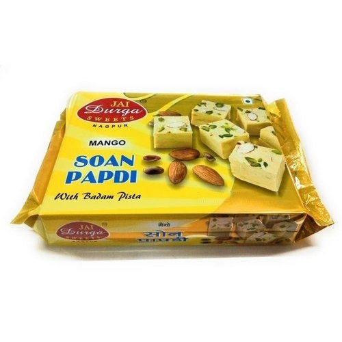 Jai Durga Mango Soan Papdi, Packaging Type: Box