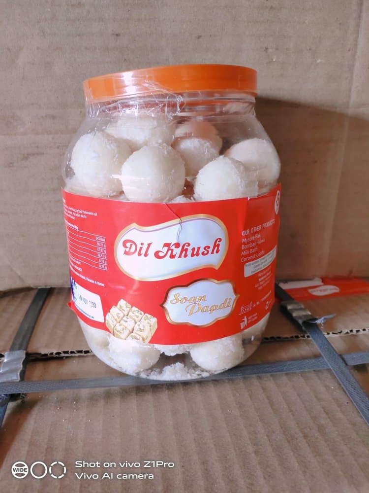 Sun Rise Sugar Khopra Laddu, Packaging Size: 50pic Jar