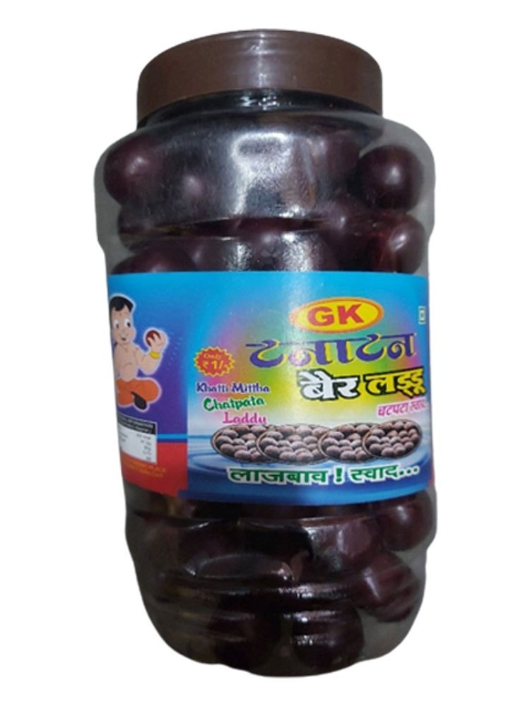 Desi Ghee Sugar Khatta Mittha Chatpata Ber Laddu, Packaging Type: Plastic Jar, Packaging Size: 100 Piece