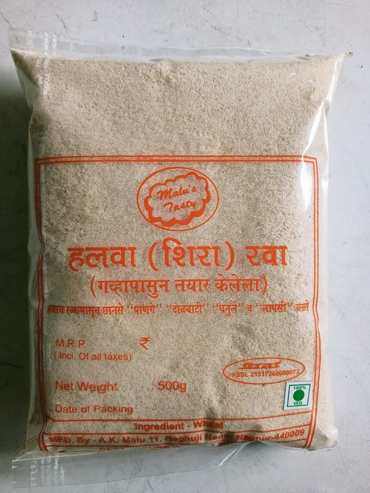 Mulus Testy Rawa Rava Halwa, Packaging Size: 500g
