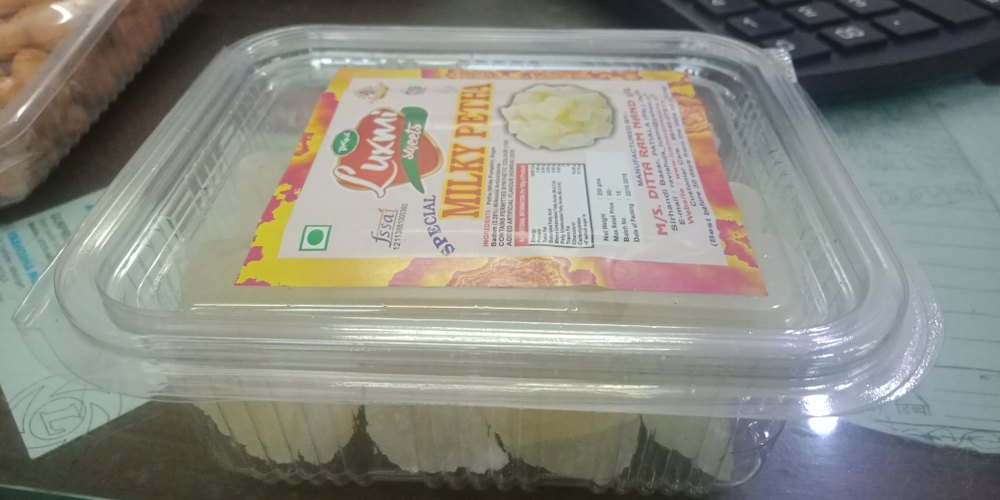 Paradise Industries Transparent Petha Packaging Boxes