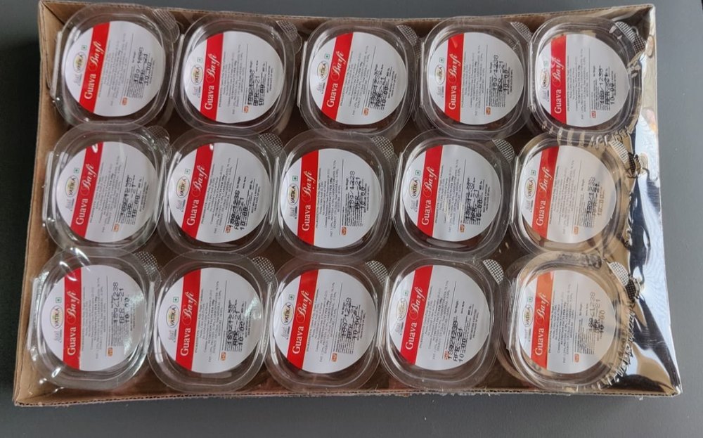 100% Natural & Pure Guava Barfi (Blister Pack), Packaging Size: 18 Gms, Packaging Type: Individual Blister Cups
