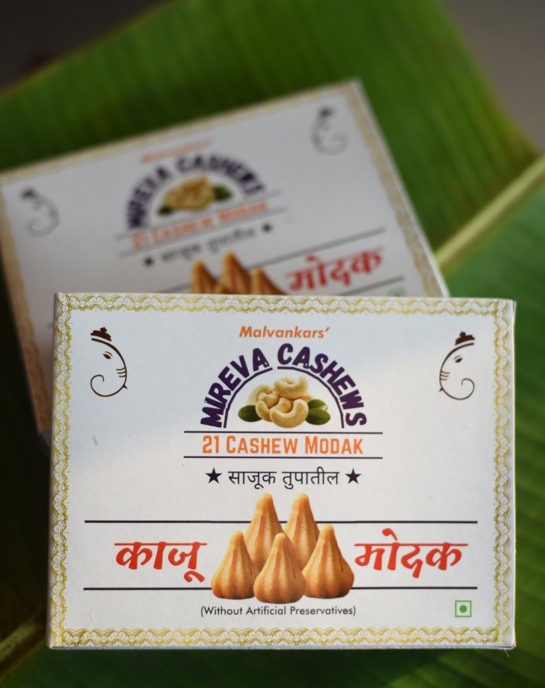 Sugar Ghee Cashew Modak