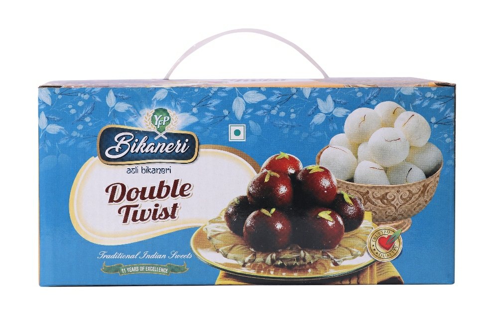 Sugar Rasgulla Gulab Jamun Combo, Packaging Type: Tin Container