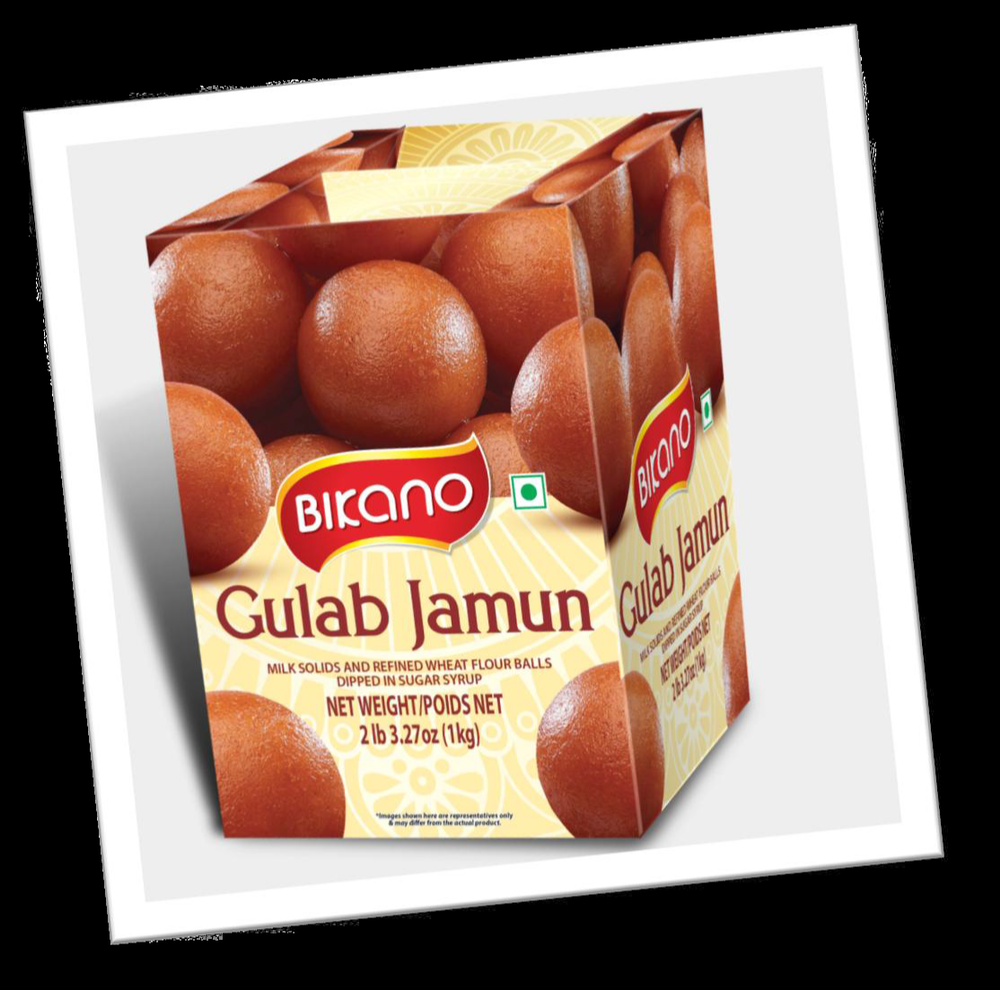 Bikano Gulab Jamun, Packaging Size: 1kg (2 Lb 3.27 oz), Packaging Type: Box