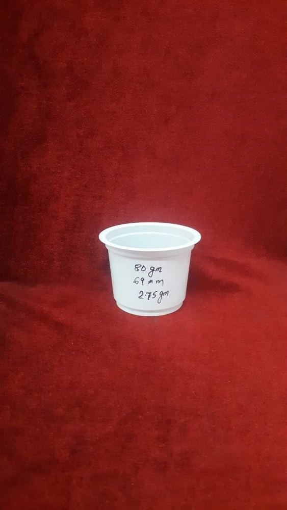 Food Storage Container White Dhai Cup