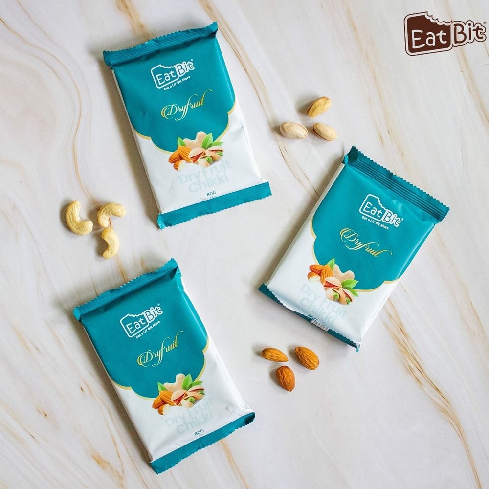 EatBit Dryfruit Chikki Rs 80, 6 Month, 400 Gm