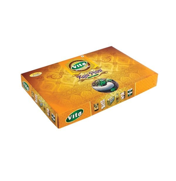 Desi Ghee Indian Sweet VITA KAJU PINNI, Packaging Size: Box