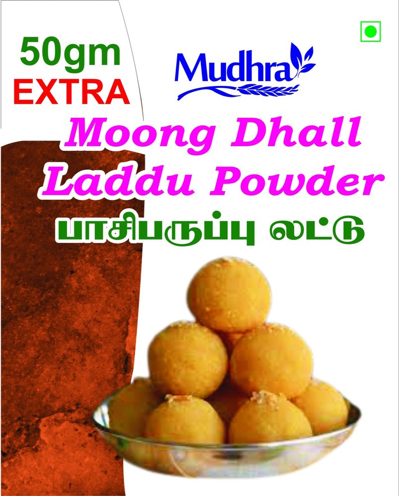 Mudhra Indian Sweet Moong Dhall Laddu Mix, Packaging Type: Ld, Packaging Size: 300gms