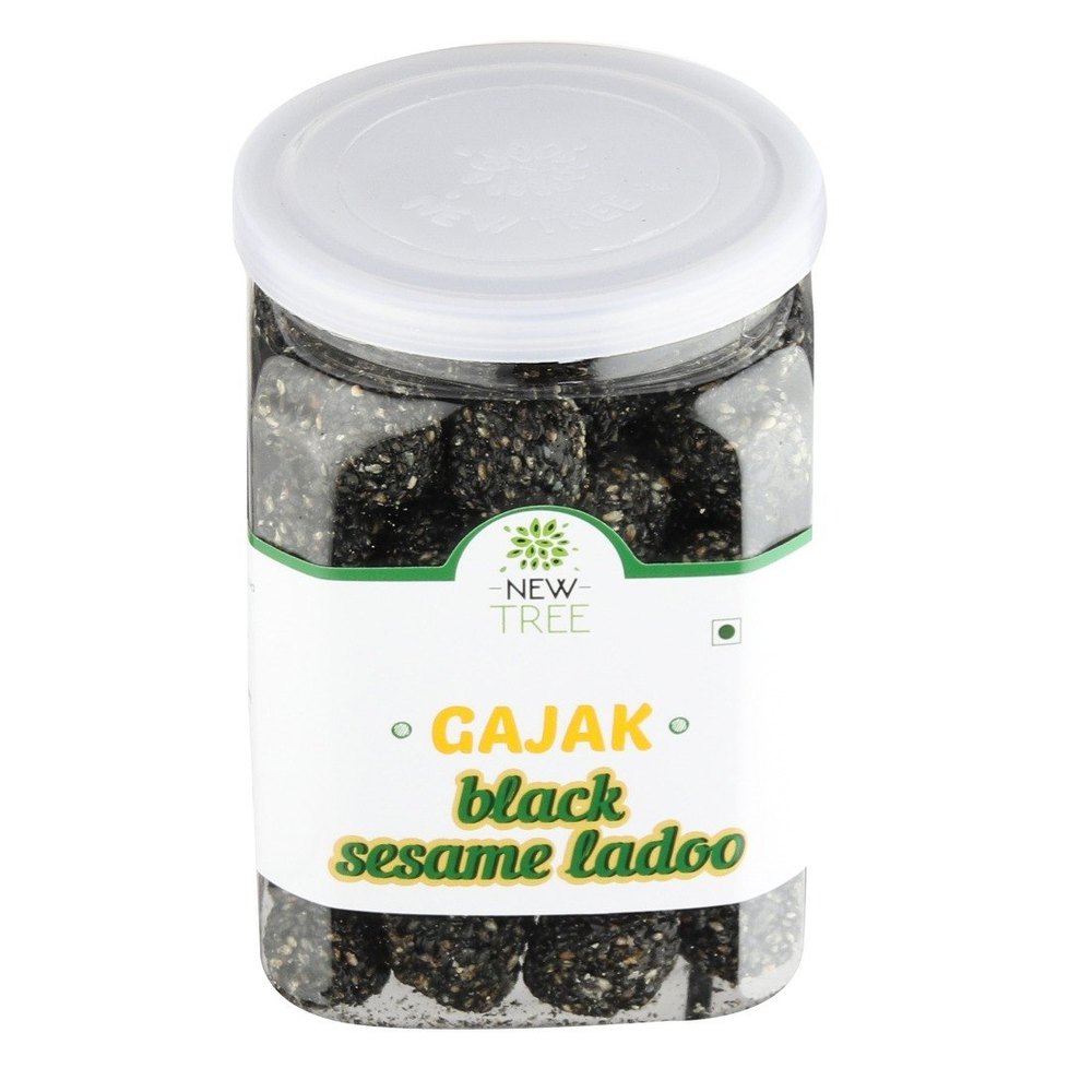 New Tree Black Sesame Peanut Ladoo, Packaging Type: Plastic Jar, Packaging Size: 350g