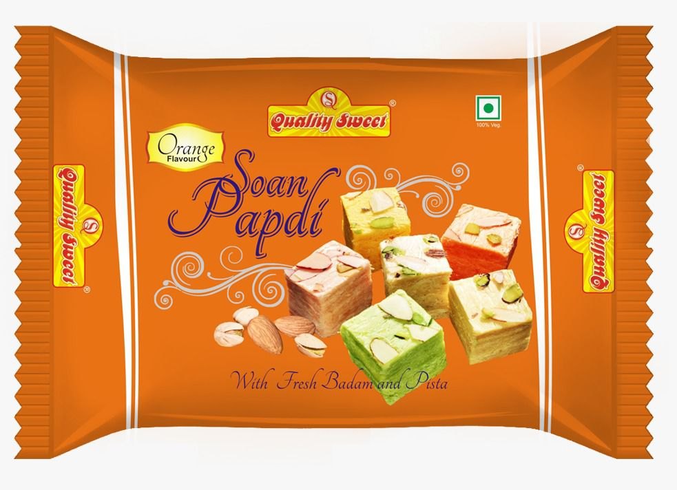 Quality Orange Flavored Soan Papdi, Packaging Type: 250 Grm, Packaging Size: 1 kg