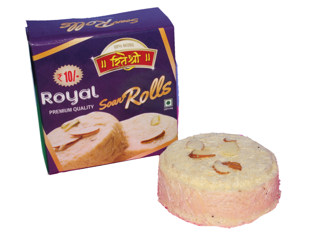 Riteshri 100 % Veg And Safe Soan Roll, Packaging Type: Box, Packaging Size: 20 Gm