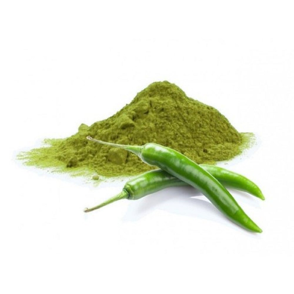 Green Chilli Powder, Packaging Size: 25 kg