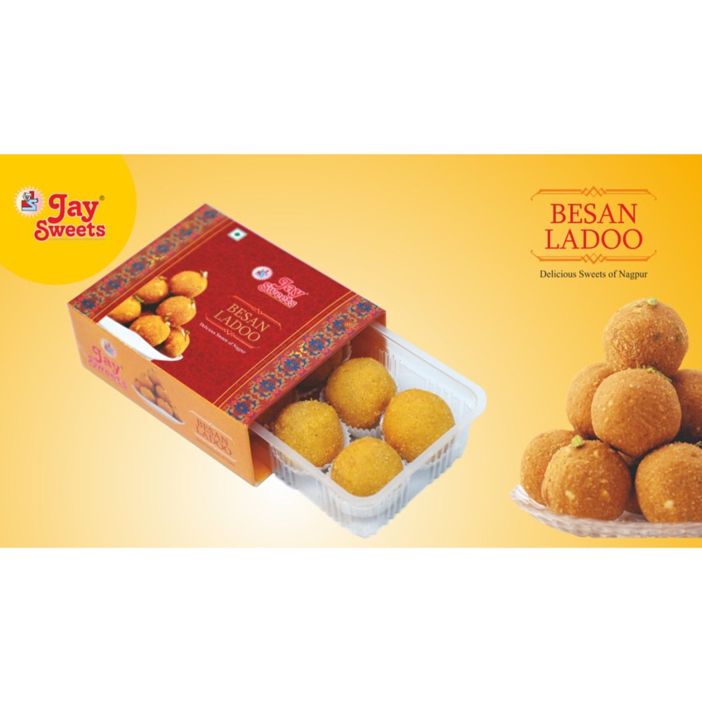 Shudha Ghee Besan Laddu, Packaging Size: 200gm, 400gm