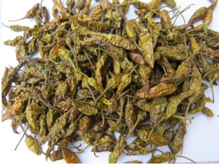 Dried Green Chili