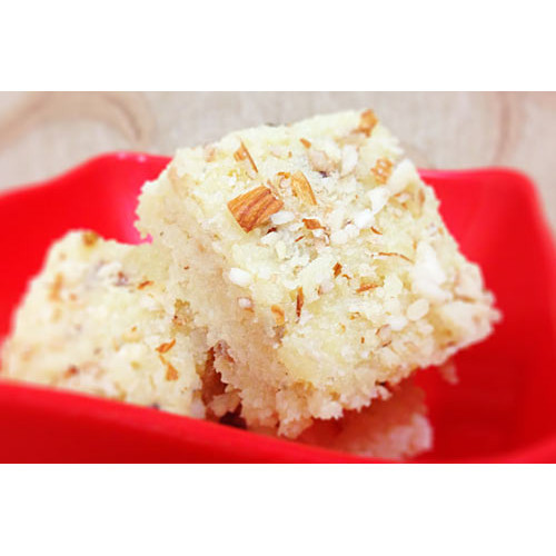 Badam Coconut Barfi