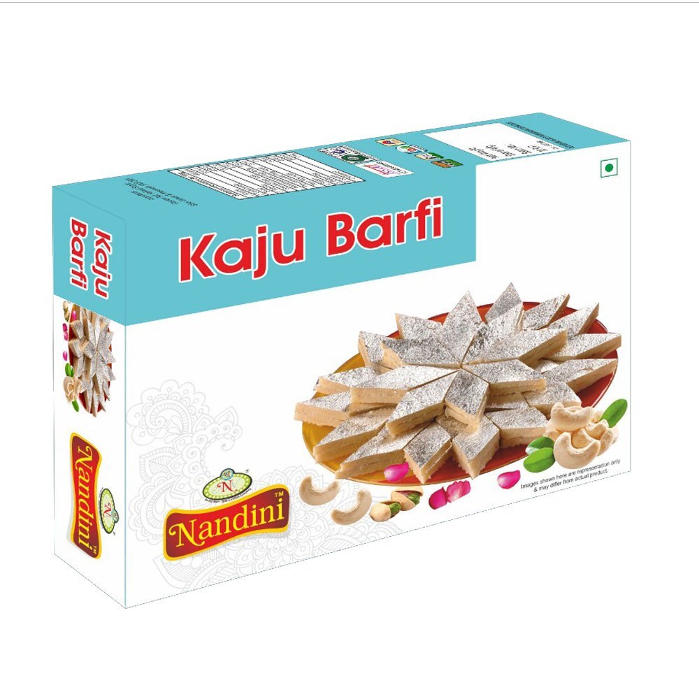 Sweet Nandini 500g Kaju Barfi