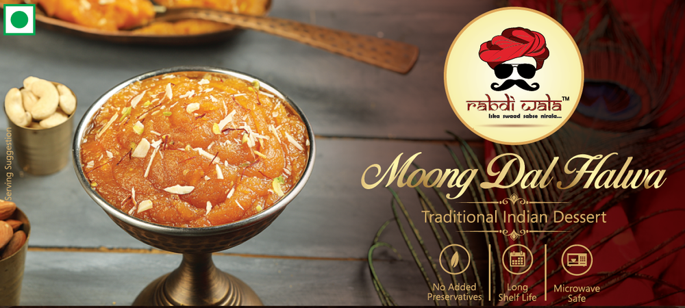 Moong Dal Halwa, Packaging Size: 1 Kg Pouch Packing