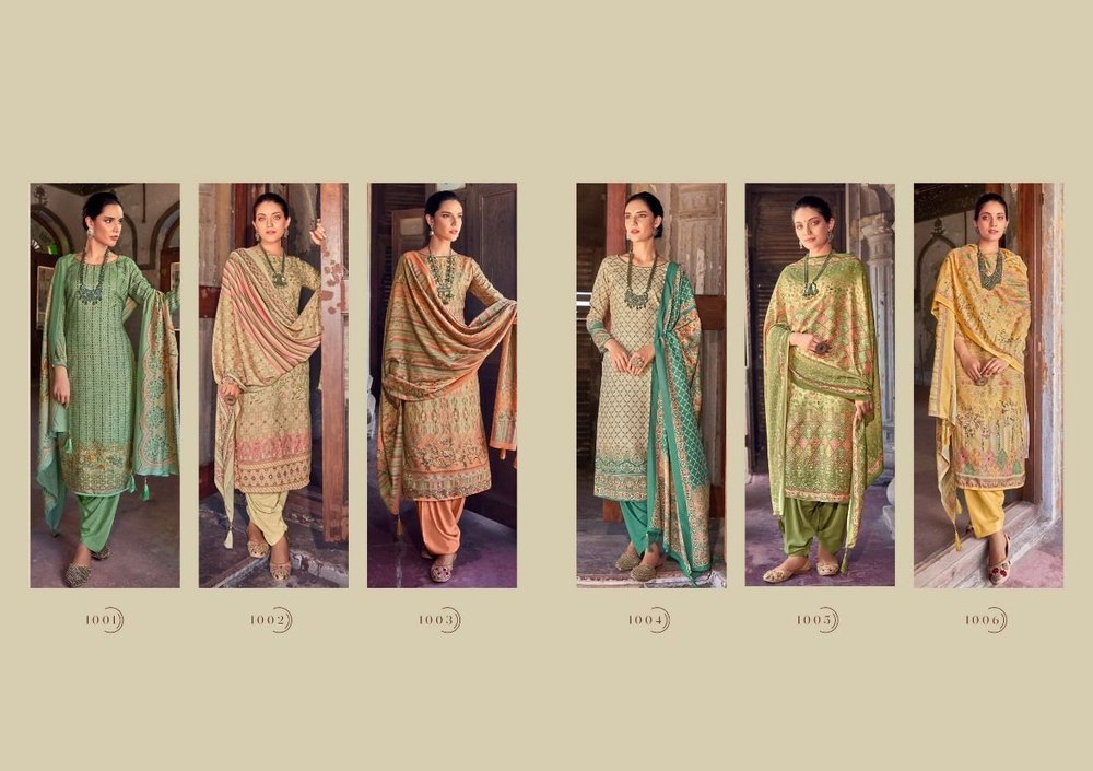 Pashmina Kesar Karachi Aarambh Winter Collection, 6 Colors