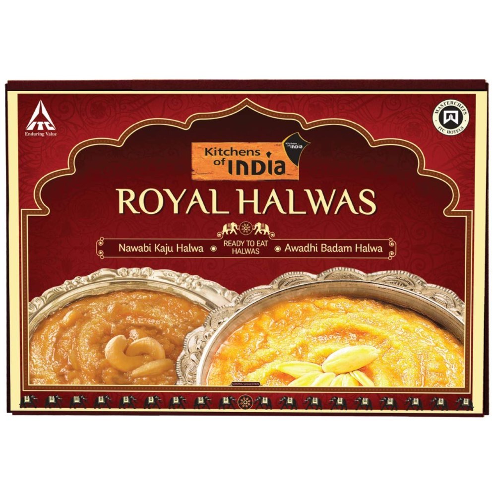 ITC Royal Halwa Combo Pack Badam And Kaju, Pan India, Packaging Size: 2