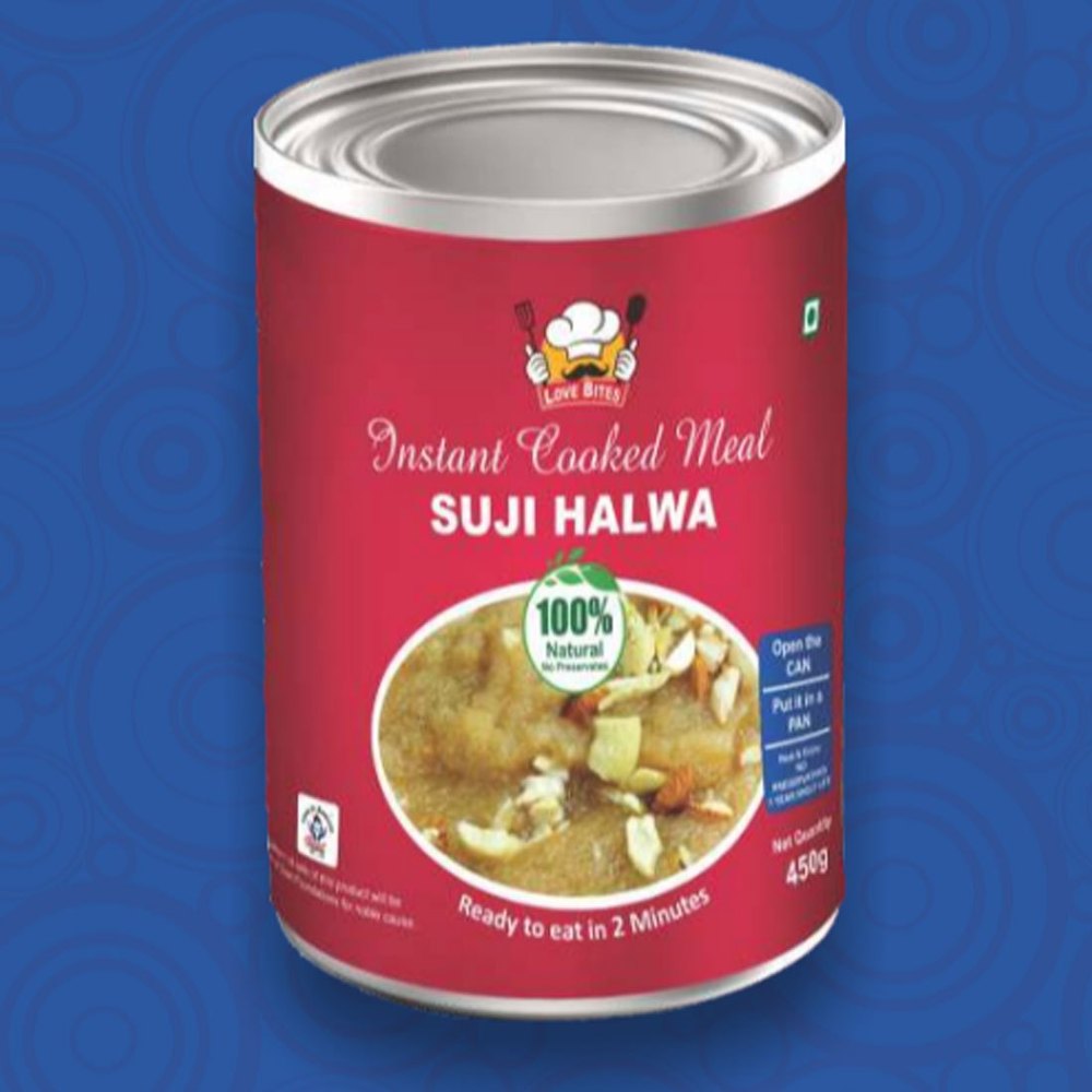 Lovebites Suji Halwa, Packaging Size: 450 Gm