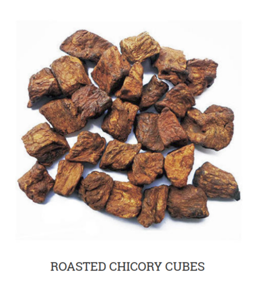 Roasted Chicory Cubes