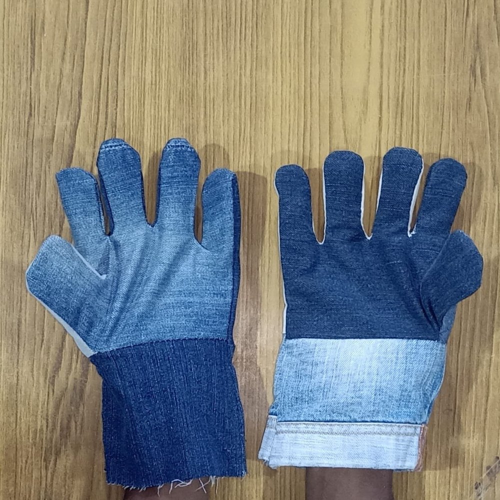 Plain Jeans Hand Gloves