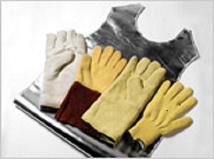 Yellow Hosiery Aramid kevlar hand gloves, Size: Medium