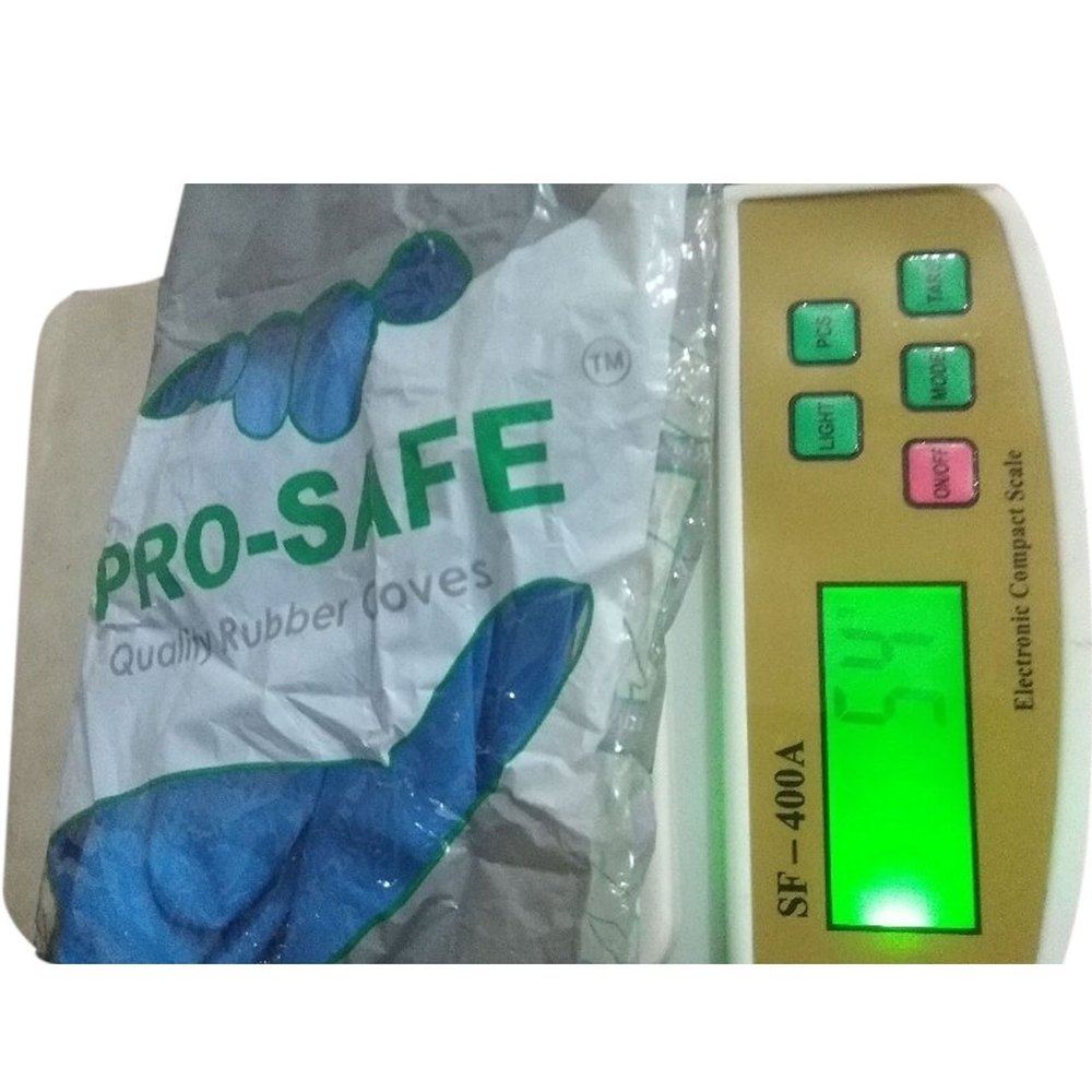 prosafe Flock lined Rubber Gloves, For Industrial Use, Size: xl