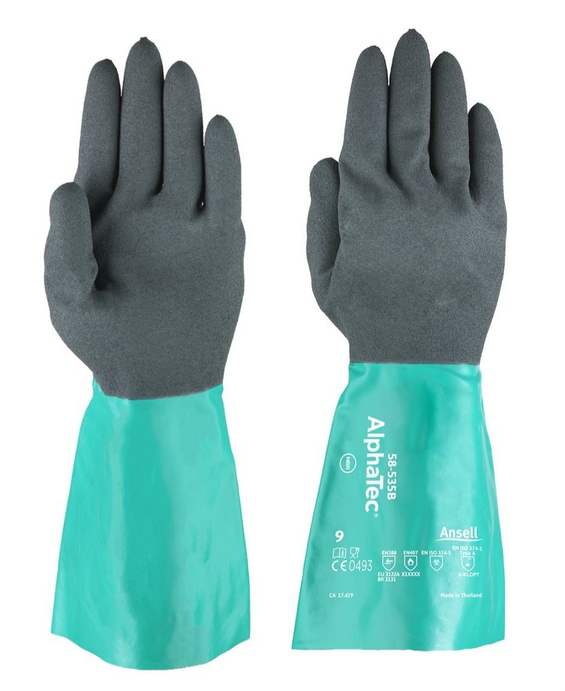 Ansell AlphaTec 58-535B Chemical Resistant Gloves