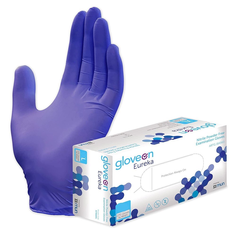 Gloveon EUREKA ( NB30 ) Nitrile Powder Free Examination Gloves