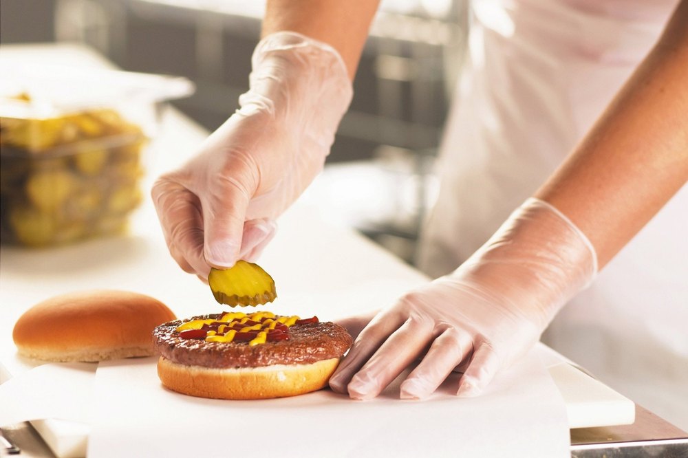PE Hand Gloves For Serving Food