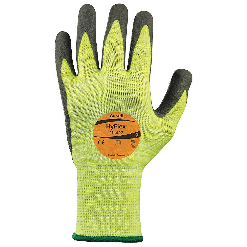 For Industrial Ansell 11-423 Hyflex Gloves