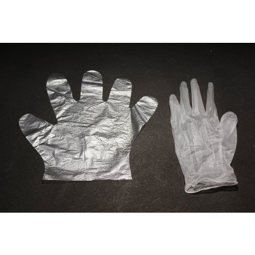 Plain PVC Food Processing Gloves