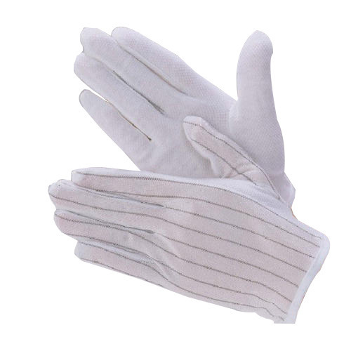 Large Global ESD PVC Dotted Gloves for Industrial
