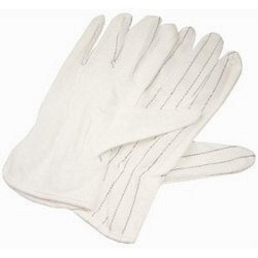 White Clean Room Dotted Gloves