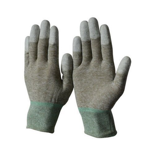 Plain PU Esd Top Fit Hand Gloves, For Industry/Material Handling/Assembly, Model Name/Number: Global Sphere