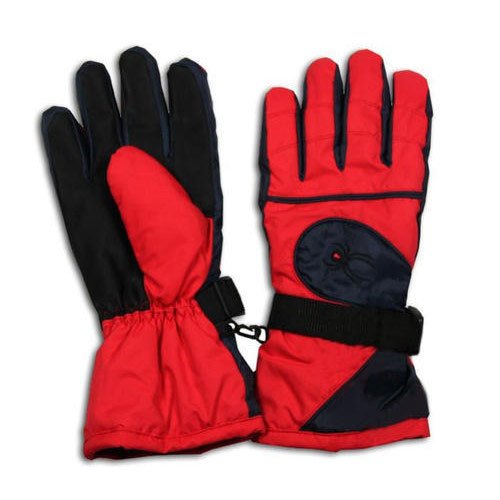 Black Ski Gloves, For Weight Lifting, Size: Medium