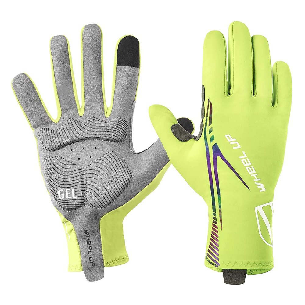 Reflective Gloves, Size: Large, Finger Type: Full Fingered