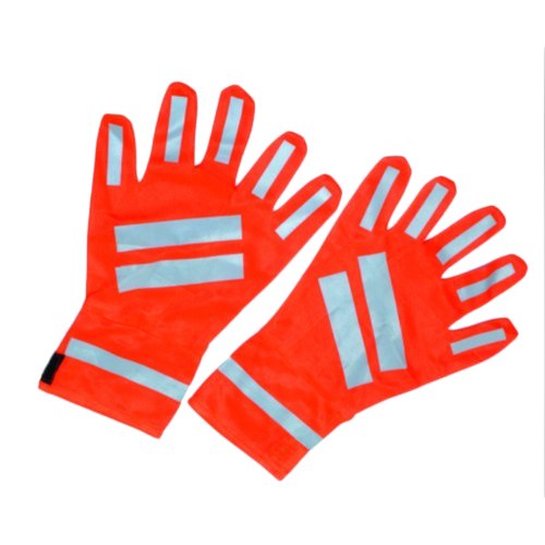 Orange Reflective Safety Gloves, Model Number/name: Ak 614